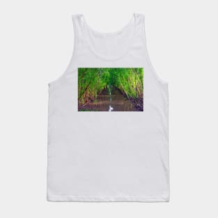 Waterway in the Tra Su Cajuput Forest, Vietnam Tank Top